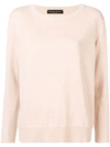 Fabiana Filippi Long-sleeve Fitted Sweater - Neutrals