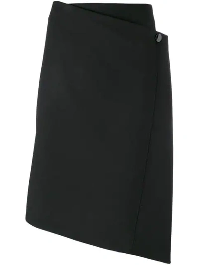 Dorothee Schumacher Wrap Around Midi Skirt - Black