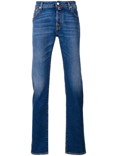 Jacob Cohen Jeans Mit Regulärer Passform In Blue