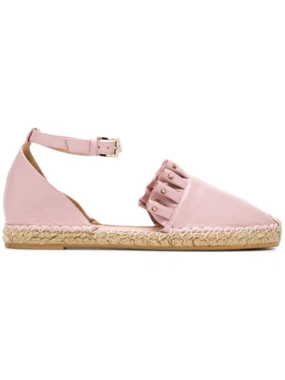 Valentino Garavani Valentino  Ruffle Espadrilles - Pink