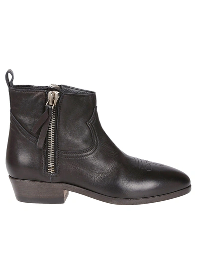 Golden Goose Viand Ankle Boots In Black