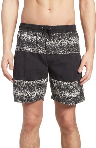 The People Vs . Easy Boardie Shorts In Snow Leopard