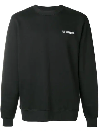 Han Kjobenhavn Round Neck Sweatshirt In Black