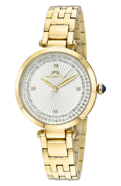 Porsamo Bleu Natalie Bracelet Watch, 36mm In Gold