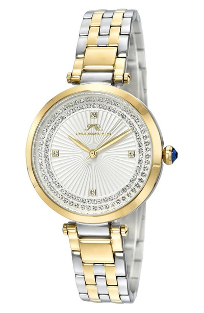 Porsamo Bleu Natalie Bracelet Watch, 36mm In Two-tone