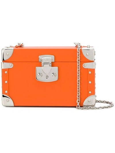 Luis Negri Bauletto Crossbody Box Bag In Orange