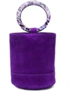Simon Miller Bucket Tote Bag - Purple In Pink & Purple
