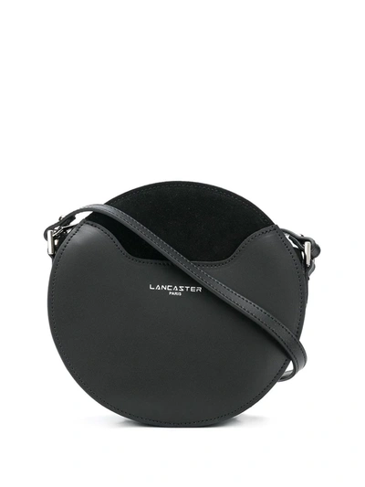 Lancaster Round Crossbody Bag In Black