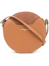 Lancaster Round Crossbody Bag In Brown