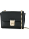 Lancaster Chain Strap Shoulder Bag - Black