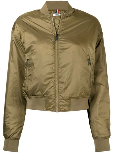 Tommy Jeans Bomber Jacket - Green
