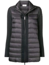 Moncler Padded Cardigan Coat - Grey