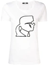 Karl Lagerfeld Short Sleeve T-shirt - White