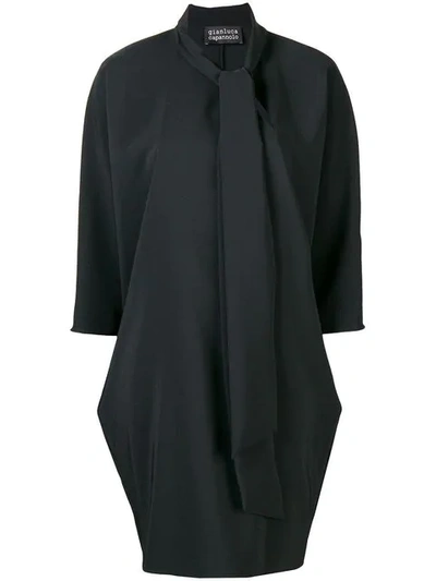 Gianluca Capannolo Pussy Bow Dress - Black