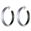 Alexis Bittar Large Hoop Earrings In Wisteria