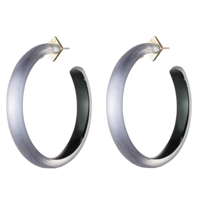 Alexis Bittar Large Hoop Earrings In Wisteria