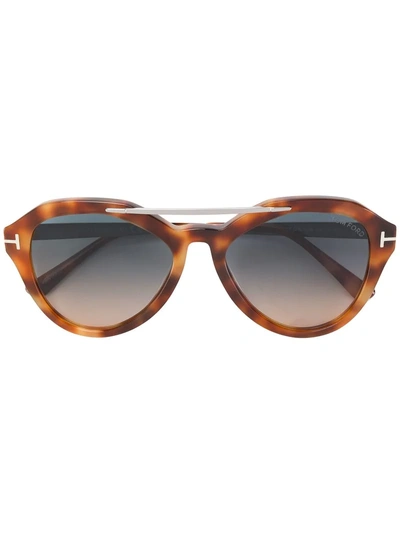 Tom Ford Lisa Sunglasses In Brown