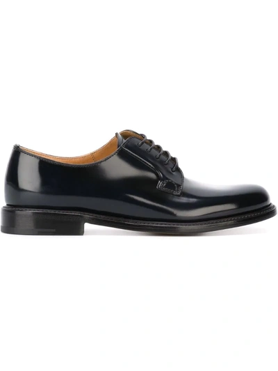 Church's Classic Derby Shoes In Blue