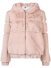 Blugirl Faux Fur Jacket - Pink