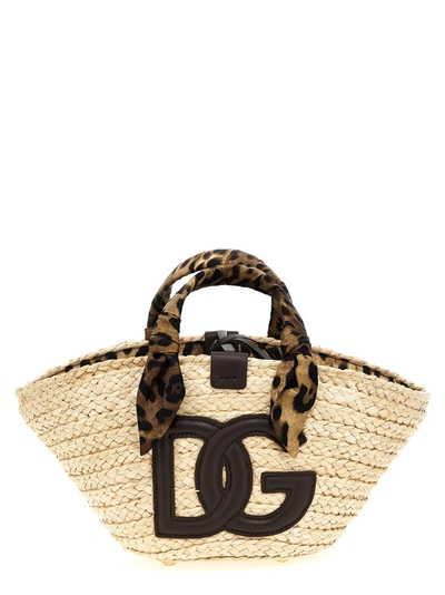 Dolce & Gabbana Kendra Tote Bag In Brown