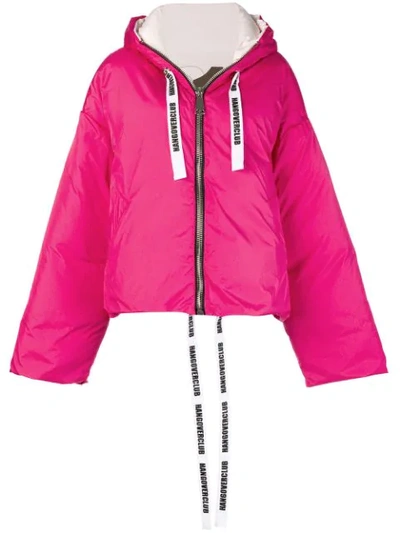 Khrisjoy Joy Padded Jacket In Pink