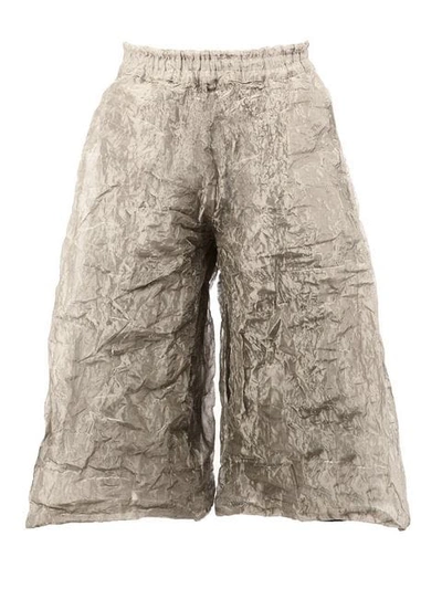 Toogood Stainless Steel ”the Boxer Long Clay” Trousers In Metallic