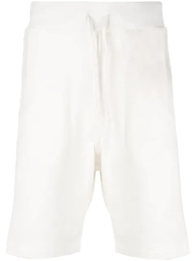 Y-3 White Cotton Shorts