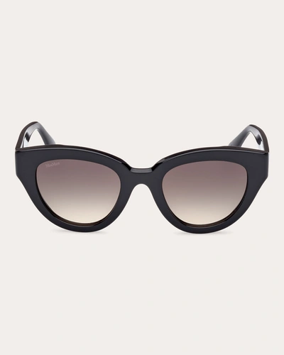 Max Mara Women's Black Glimpse 1 Cat-eye Sunglasses