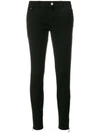 Michael Michael Kors Cropped Trousers In Black