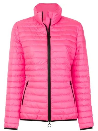 Emilio Pucci Short Padded Coat In Pink