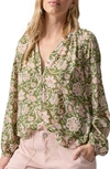 Sanctuary Sunday's Best Floral Print Top In Lush Flora