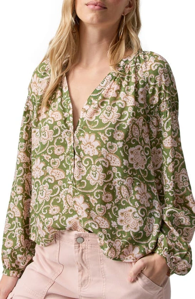 Sanctuary Sunday's Best Floral Print Top In Lush Flora