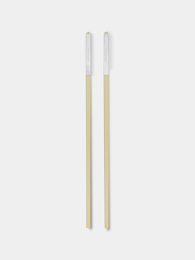 Christofle Uni Silver-plated Chinese Chopsticks In Neutral