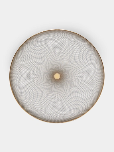 Raynaud Oskar Porcelain Charger Plate In Neutral