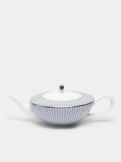 Raynaud Trésor Bleu Porcelain Teapot In Blue