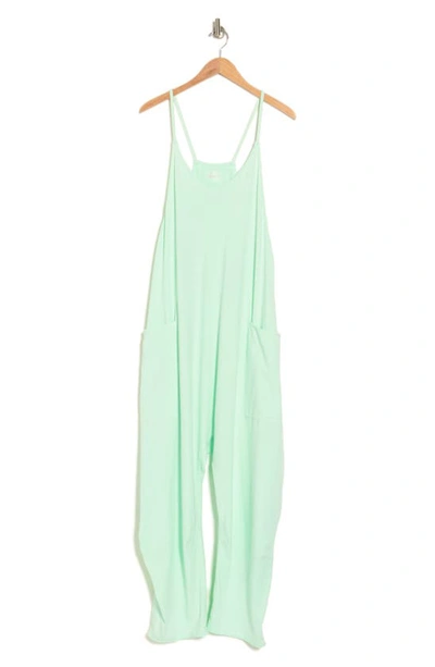 Fp Movement Hot Shot Jumpsuit In Washed Aqua