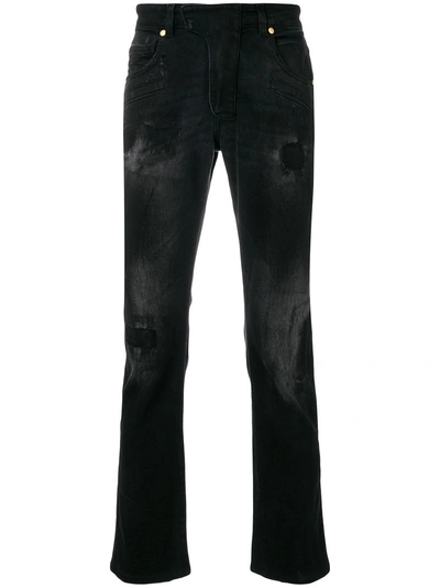 Pierre Balmain Slim Distressed Jeans