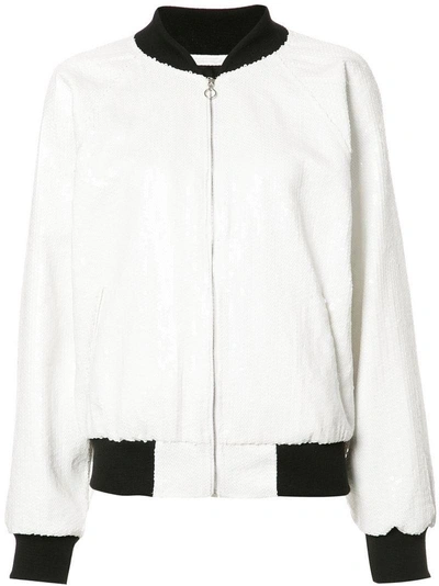 メンズ ENFANTS RICHES DEPRIMES Parliament Bomber Jacket In White Not available in Japan ENFANTS RICHES DEPRIMES Parliament Bomber Jacket In White Not
