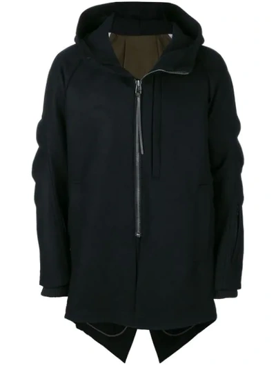 Devoa Hooded Jacket - Black