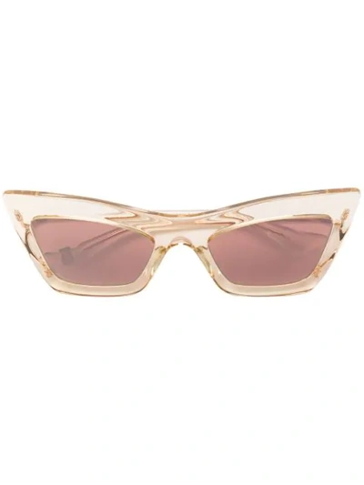 Dita Eyewear Erasur Sunglasses In Metallic