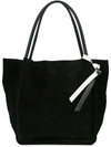 Proenza Schouler Suede L Tote In Black