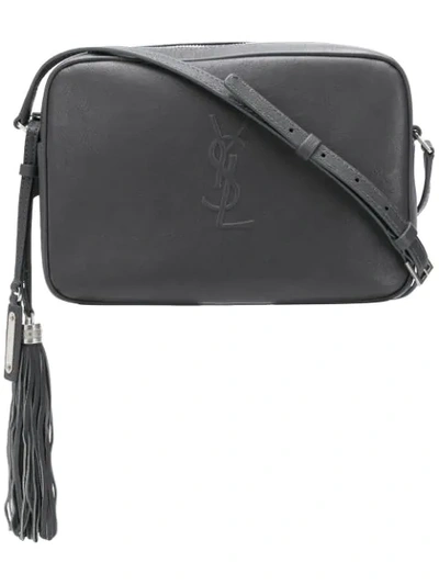 Saint Laurent Lou Camera Bag In Grey