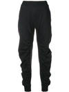 Stella Mccartney Ruched Fitted Trousers - Black