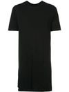 Rick Owens Short Sleeved T-shirt In 09 Black