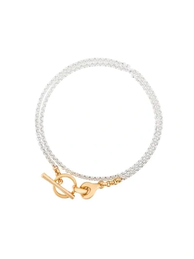 Charlotte Chesnais Halo Necklace In Metallic