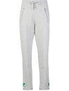 Courrèges Slim-fit Track Pants In Grey