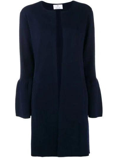 Allude Wide Sleeved Cardigan In Blue