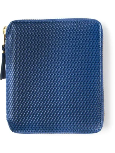 Comme Des Garçons Classic Wallet In Blue