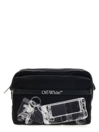 Off-white X-ray Crossbody Bags In White/black