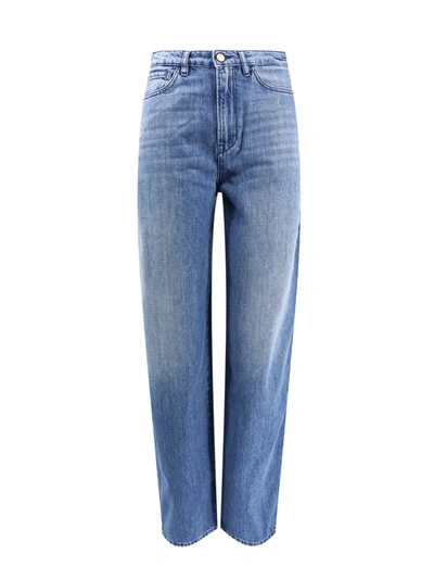 3x1 Five Pockets Cotton Jeans In Blue